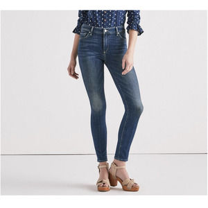 Lucky Brand Bridgette High Rise Skinny Jeans League City Women's Dark Wash 8/29
